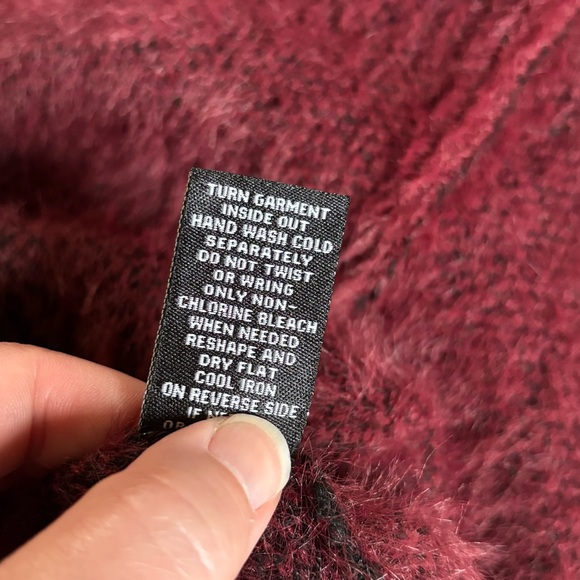 Long, fuzzy Curations open front cardigan, duster. 1X - Picture 7 of 10